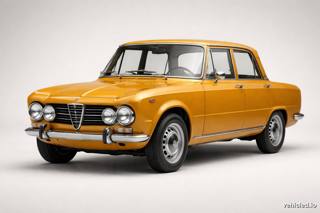 Alfa Romeo Giulia in Giallo Ocra