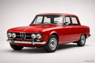 Alfa Romeo Giulia in Rosso Alfa