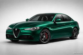 Alfa Romeo Giulia in Visconti Green