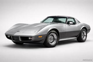 Chevrolet Corvette in Silver Anniversary