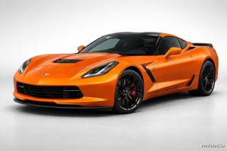 Chevrolet Corvette in Amplify Orange
