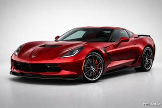 Chevrolet Corvette in Red Mist