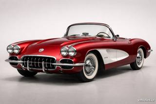 Chevrolet Corvette in Red Mist