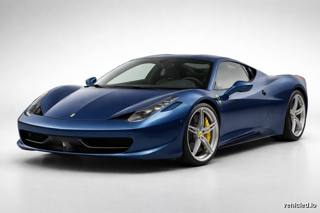 Ferrari 458 in Blue