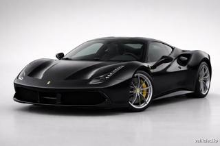 Ferrari 488 in Nero