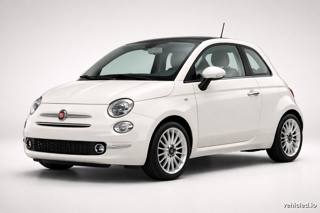 Fiat 500 in Bossa Nova White