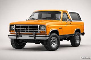 Ford Bronco in Cyber Orange