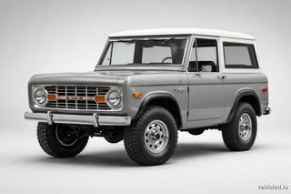 Ford Bronco in Cactus Grey