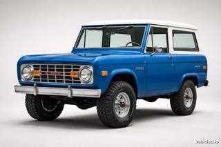 Ford Bronco in Velocity Blue