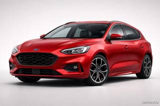 Ford Focus in Fantastic Red