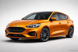 Ford Focus in Grabber Orange