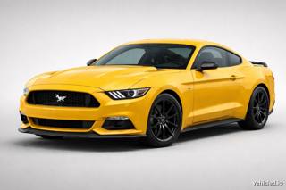 Ford Mustang in Grabber Yellow