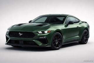 Ford Mustang in Grabber Green