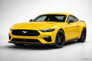 Ford Mustang in Grabber Yellow