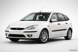 Ford Focus in Frozen White