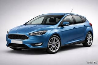 Ford Focus in Desert Island Blue