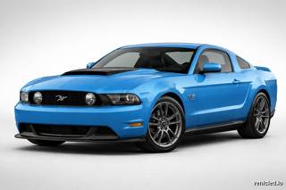 Ford Mustang in Grabber Blue