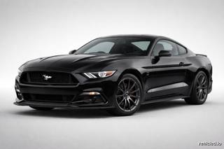 Ford Mustang in Shadow Black