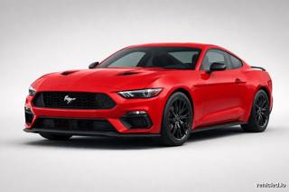 Ford Mustang in Race Red