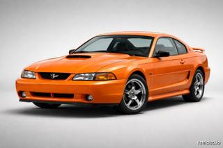 Ford Mustang in Twister Orange