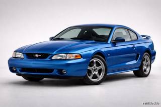 Ford Mustang in Velocity Blue
