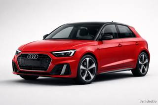 Audi A1 in Misano Red