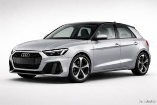 Audi A1 in Glacier Silver