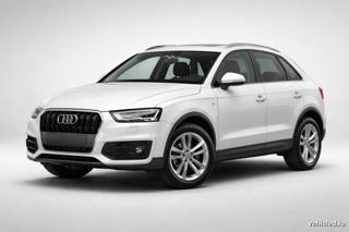 Audi Q3 in Ibis White