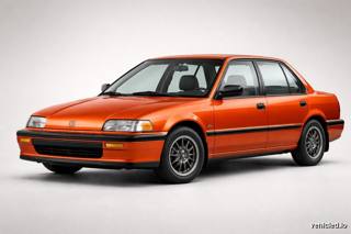 Honda Civic in Blazing Orange Pearl