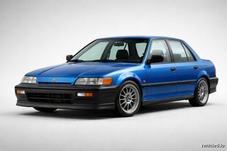 Honda Civic in Boost Blue