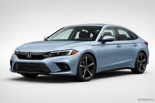 Honda Civic in Morning Mist Blue