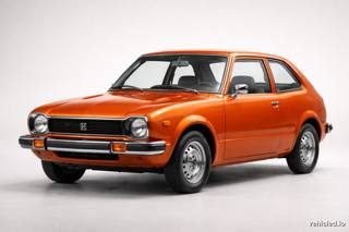 Honda Civic in Blazing Orange Pearl