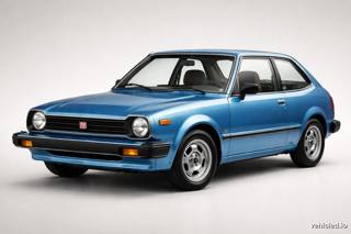 Honda Civic in Boost Blue