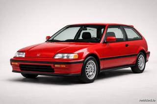 Honda Civic in Rallye Red