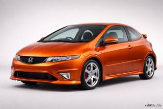 Honda Civic in Blazing Orange Pearl