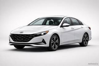 Hyundai Elantra in Quartz White