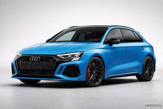 Audi RS 3 in Turbo Blue