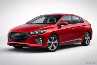 Hyundai Ioniq in Ultimate Red