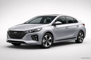 Hyundai Ioniq in Typhoon Silver