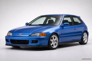 Honda Civic in Boost Blue