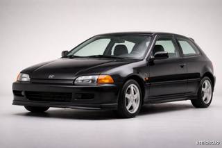 Honda Civic in Crystal Black Pearl