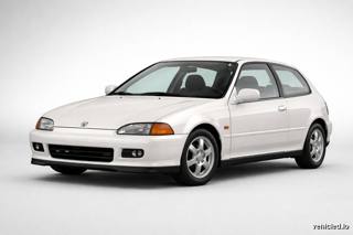 Honda Civic in Platinum White Pearl