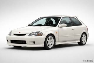 Honda Civic in Championship White