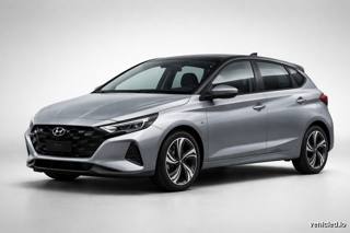 Hyundai i20 in Sleek Silver Met.