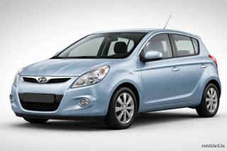 Hyundai i20 in Ice Blue Met.