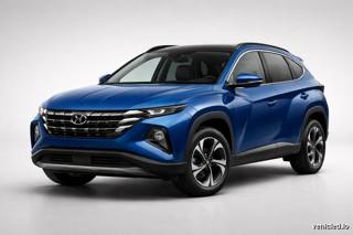 Hyundai Tucson in Intense Blue