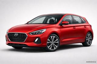 Hyundai i30 in Engine Red