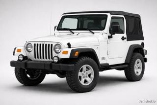 Jeep Wrangler in Stone White