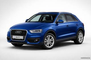 Audi Q3 in Navarra Blue