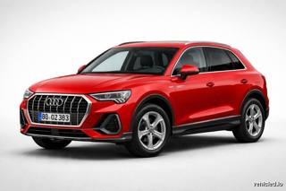 Audi Q3 in Tango Red